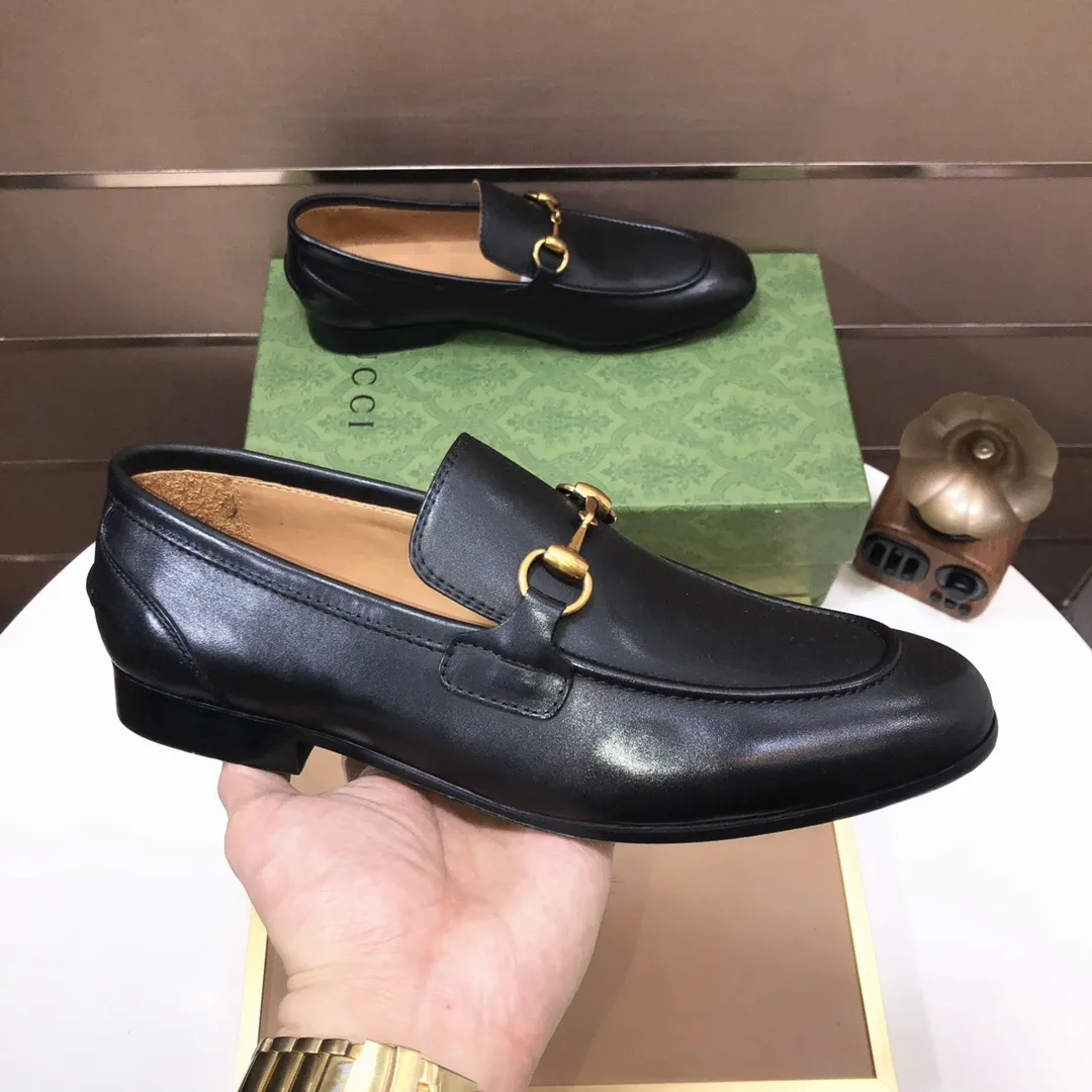 Men's shoes 💰580💰[GUCCI—Gucci] The latest high-end version of Gucci. Official website new model. Available at the same time at counters, the uppers are made of original cowhide imported from Italy/matched with the original special material splicing design concept; "highlight, high-end, grade, extravagance" and exquisite workmanship (original mesh fabric) sole: original factory special outsole size (38-45) (custom-made 45 non-returnable)